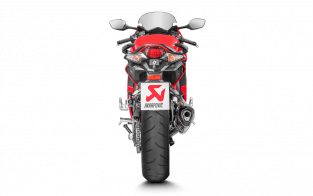 Akrapovic Slip-On Line Titanium Einddemper met E-keur Honda VFR 800 F 2017 > 2020