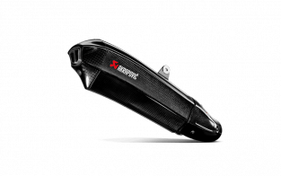 Akrapovic Slip-On Line Carbon Einddemper zonder E-keur Kawasaki Ninja H2 2015 - 2020