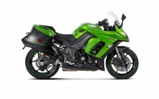 2x Akrapovic Slip-On Line Carbon Einddempers (L+R) met E-keur Kawasaki Z1000 SX 2014 > 2020