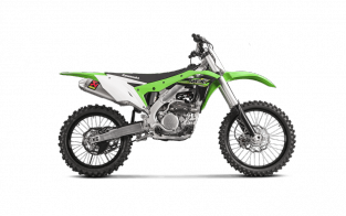 Akrapovic Evolution Line Titanium Volledig Uitlaatsysteem zonder E-keur Kawasaki KX 250 F 2017 - 2020