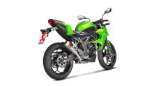 Akrapovic Slip-on Line Titanium Einddemper zonder E-keur Kawasaki Z 125 2019 - 2023
