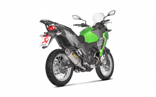 Akrapovic Slip-On Line Titanium Einddemper met E-keur Kawasaki Versys-X 250 2017 - 2020