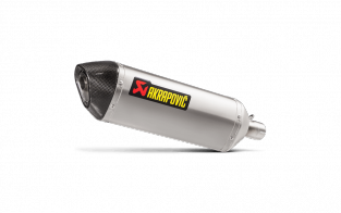 Akrapovic Slip-On Line Titanium Einddemper met E-keur Kawasaki Versys-X 250 2017 - 2020