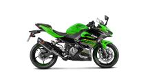 Akrapovic Slip-on Line Carbon Einddemper zonder E-keur Kawasaki Z 400 2019 - 2025