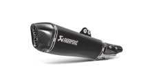 Akrapovic Slip-on Line RVS Black Einddemper met E-keur Kymco AK550 2017 - 2020