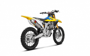 Akrapovic Evolution Line Titanium Volledig Uitlaatsysteem Suzuki RM-Z 450 2018 > 2025