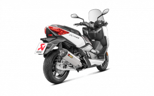 Akrapovic Slip-On Line RVS Einddemper met E-keur Yamaha X-MAX 125 2017 - 2020