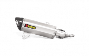 Akrapovic Slip-On Line RVS Einddemper met E-keur Yamaha X-MAX 125 2017 - 2020