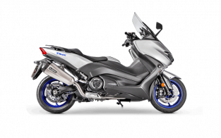 Akrapovic Racing Line Titanium Volledig Uitlaat Systeem met E-keur Yamaha TMAX 530 2017 - 2019