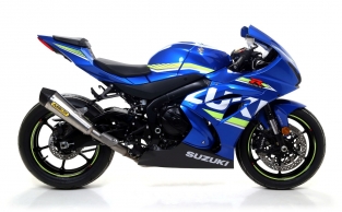 Arrow X-Kone RVS Einddemper met E-keur Suzuki GSX-R 1000 2017 - 2020
