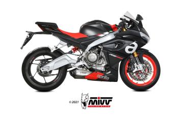 Mivv Delta Race RVS Compleet Uitlaatsysteem met E-keur Aprilia RS 660 2020 > 2024