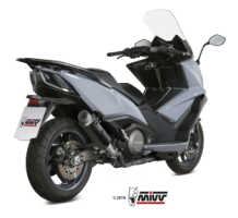 Mivv GP Pro Carbon Slip-on Einddemper met E-keur Kymco AK550 2017 > 2020