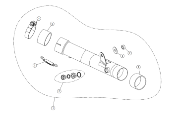 Akrapovic RVS Decat Pipe Kawasaki ZX6-R / 636 2009 > 2025