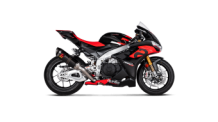 Akrapovic Slip-on Line Carbon Einddemper zonder E-keur Aprilia RSV 4 2021 - 2024