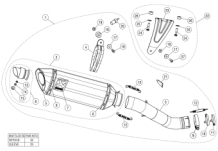 Akrapovic Slip-on Line Carbon Einddemper zonder E-keur Aprilia Tuono V4 2021 - 2024