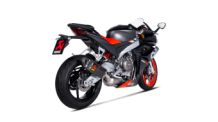 Akrapovic Racing Line Carbon Compleet Uitlaatsysteem met E-keur incl. Katalysator Aprilia Tuono 660 2021 > 2024