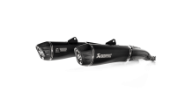 Akrapovic Slip-on Line Titanium Black Dubbele Einddemper (L+R) met E-keur BMW K 1600 B / Grand America 2017 > 2020