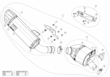 Akrapovic Slip-on Line Titanium Einddemper met E-keur BMW F 900 XR 2020 > 2025