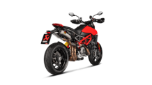 Akrapovic Slip-on Line Titanium dubbele Einddemper (R+L) Set met E-keur Ducati Hypermotard 950 / SP 2019 > 2024