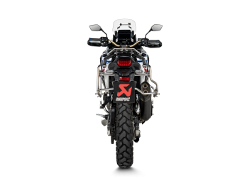 Akrapovic Slip-on Line Titanium Black Einddemper met E-keur Honda CRF 1100 L / Adventure Sports 2024 - 2025