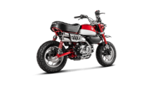Akrapovic Slip-on Line Titanium Double Exit Einddemper zonder E-keur Honda Monkey 2019 > 2025