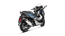 Akrapovic Slip-on Line RVS Einddemper met E-keur Honda Forza 300 2018 > 2020