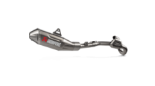 Akrapovic Evolution Line Titanium Volledig Uitlaatsysteem zonder E-keur Honda CRF 450 R / RX 2021 - 2024