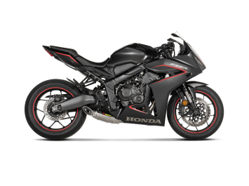 Akrapovic Racing Line Titanium Volledig Uitlaatsysteem zonder E-keur Honda CBR 650 R 2019 - 2025