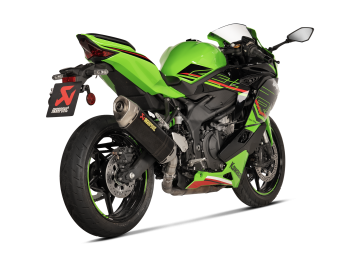 Akrapovic Slip-on Line Carbon Einddemper met E-keur Kawasaki ZX-4R / RR 2023 - 2025