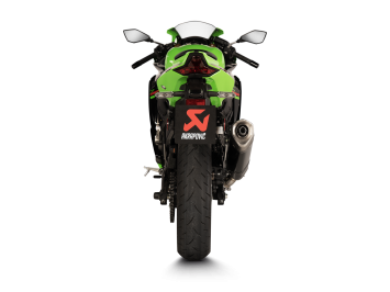 Akrapovic Slip-on Line Carbon Einddemper met E-keur Kawasaki ZX-4R / RR 2023 - 2025