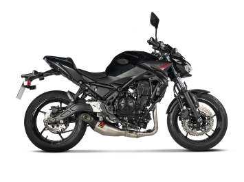 Akrapovic Racing Line Titanium Volledig Uitlaatsysteem met E-keur Kawasaki Z 650 2024 - 2025
