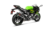 Akrapovic Slip-on Line Carbon Einddemper met E-keur Kawasaki ZX6-R / 636 2009 > 2025