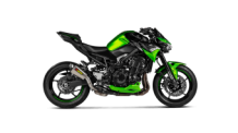 Akrapovic Slip-On Line Titanium Einddemper zonder E-keur Kawasaki Z900 2020 > 2024