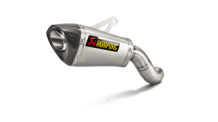 Akrapovic Slip-On Line Titanium Einddemper zonder E-keur Kawasaki Z900 2020 > 2024