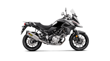 Akrapovic Racing Line Titanium Einddemper zonder E-keur Suzuki V-Strom 650 2017 > 2024