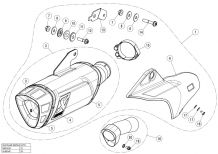 Akrapovic Slip-on Line Titanium Einddemper met E-keur Yamaha YZF-R1 2015 > 2025