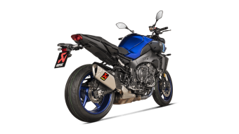 Akrapovic Slip-on Line Titanium Einddemper met E-keur Yamaha MT-10 2022 - 2024