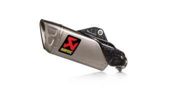Akrapovic Slip-on Line Titanium Einddemper met E-keur Yamaha MT-10 2022 - 2024