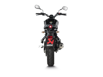 Akrapovic Racing Line Titanium volledig uitlaatsysteem met E-keur Yamaha XSR 125 / Legacy 2021 - 2024