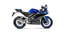 Akrapovic Racing Line Titanium Volledig Uitlaatsysteem met E-keur Yamaha YZF-125R 2019 > 2020