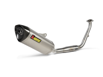Akrapovic Racing Line Titanium Volledig Uitlaatsysteem met E-keur Yamaha R125 2021 - 2024