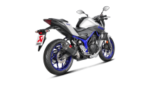 Akrapovic Slip-On Line Carbon Einddemper met E-keur Yamaha MT-03 2016 > 2021