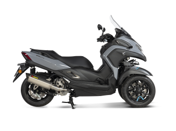 Akrapovic Slip-On Line RVS Einddemper met E-keur incl. Katalysator Yamaha Tricity 300 2021 - 2024