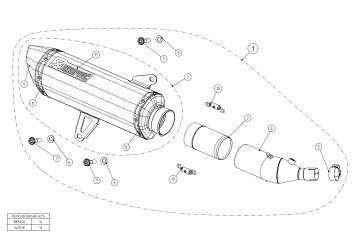 Akrapovic Slip-On Line RVS Einddemper met E-keur incl. Katalysator Yamaha X-MAX 300 2021 - 2024