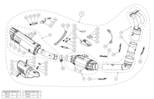 Akrapovic Racing Line Titanium Volledig Uitlaatsysteem met E-keur Yamaha R7 2021 - 2024