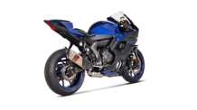 Akrapovic Racing Line Titanium Volledig Uitlaatsysteem zonder E-keur Yamaha R7 2021 - 2024