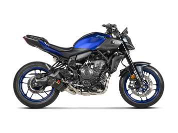Akrapovic Racing Line Carbon Volledig Uitlaatsysteem zonder E-keur Yamaha MT-07 / FZ-07 2014 - 2025