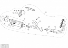 Akrapovic Racing Line Carbon Volledig Uitlaatsysteem zonder E-keur Yamaha MT-09 / FZ-09 2014 > 2020