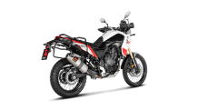 Akrapovic Slip-on Line Titanium Einddemper met E-keur Yamaha Tenere 700 2019 > 2020
