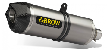 Arrow Maxi Race-Tech Aluminium Carbon Endcap Einddemper Paar (L+R) met E-keur KTM 990 Adventure 2006 - 2014